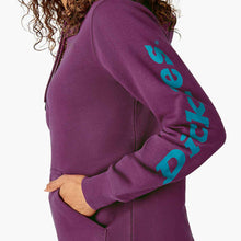 Load image into Gallery viewer, Dickies Women&#39;s Water Repellent Sleeve Logo Hoodie