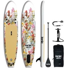 Ionic All Water - Flower Power White - 10'6 Inflatable Paddle Board Package AVAILABLE FOR ORDER!!