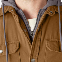 Load image into Gallery viewer, Dickies Men's Water Repellent Duck Hooded Shirt Jacket