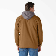 Load image into Gallery viewer, Dickies Men's Water Repellent Duck Hooded Shirt Jacket