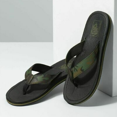 Vans camo flip outlet flops