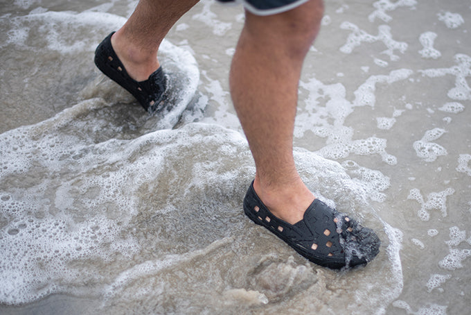 Vans slip hot sale on beach