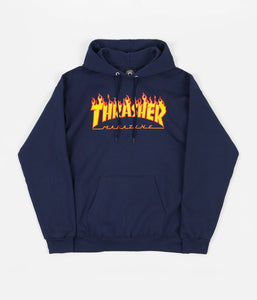 Thrasher Flame Logo Hoodie