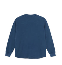 Load image into Gallery viewer, DYLAN LS TEE | WAFFLE - SPACE BLUE