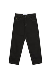 Load image into Gallery viewer, 93 PANTS | CONTRAST STITCHING - BLACK/DARK OLIVE