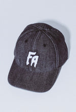 Load image into Gallery viewer, FA hat denim (black)