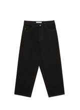 Load image into Gallery viewer, 93 PANTS | CONTRAST STITCHING - BLACK/DARK OLIVE
