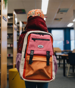 Headster Colourblock School Bag