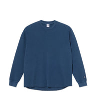 Load image into Gallery viewer, DYLAN LS TEE | WAFFLE - SPACE BLUE