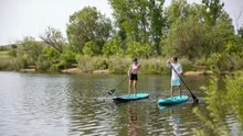 Load image into Gallery viewer, Ionic All Water - Teal Wave - 11&#39;0 Inflatable Paddle Board Package AVAILABLE FOR ORDER!!