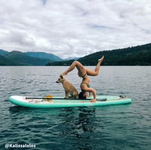 Load image into Gallery viewer, Ionic Yoga - Green Lotus - 10&#39;6 Inflatable Paddle Board Package AVAILABLE FOR ORDER!!