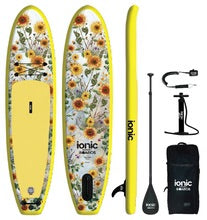 Load image into Gallery viewer, Ionic Yoga - Yellow Lotus - 10&#39;6 Inflatable Paddle Board Package AVAILABLE FOR ORDER!!