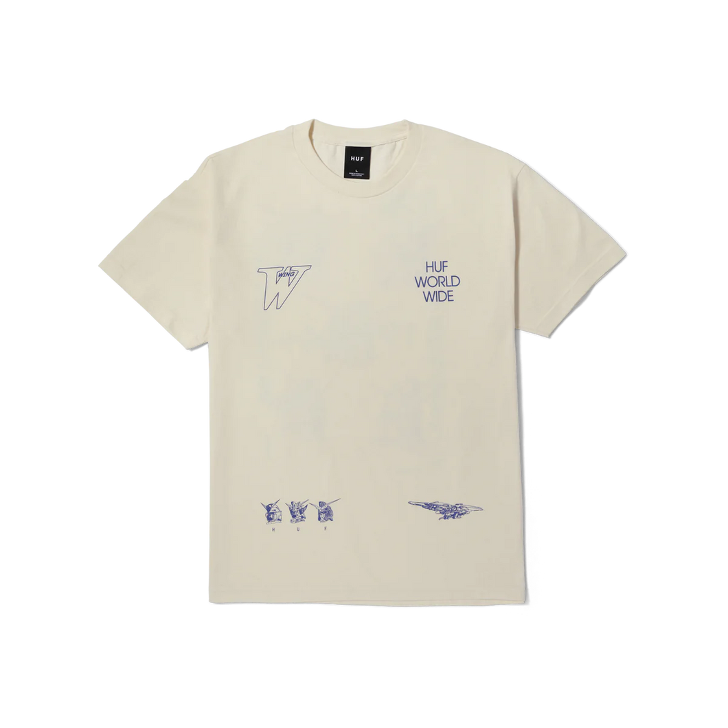 HUF Gundam Wing Heads Short Sleeve Tee