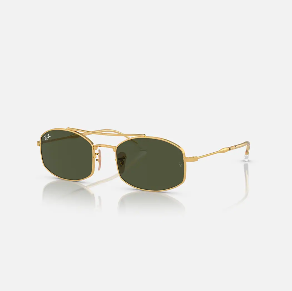 Ray Ban Metal Unisex Glasses RB 3719