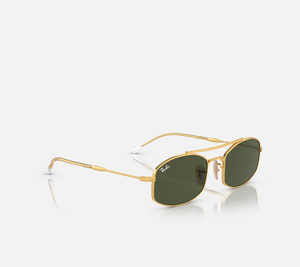 Ray Ban Metal Unisex Glasses RB 3719