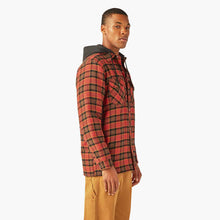 Load image into Gallery viewer, Dickies Men&#39;s Water Repellent Flannel Hooded Jacket