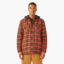 Load image into Gallery viewer, Dickies Men&#39;s Water Repellent Flannel Hooded Jacket