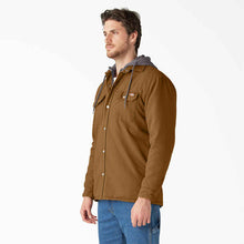 Load image into Gallery viewer, Dickies Men&#39;s Water Repellent Duck Hooded Shirt Jacket