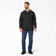 Load image into Gallery viewer, Dickies Men&#39;s Water Repellent Duck Hooded Shirt Jacket