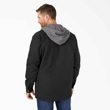 Load image into Gallery viewer, Dickies Men&#39;s Water Repellent Duck Hooded Shirt Jacket