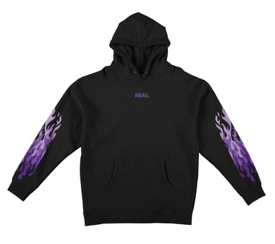 Real Flames Sleeve Hoodie