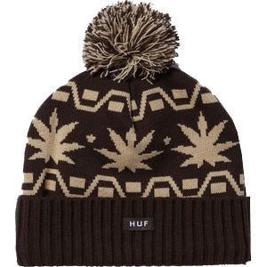 HUF Apres Cuff Pom Beanie