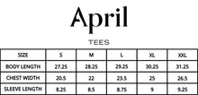 Load image into Gallery viewer, April The Face Tee