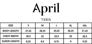 April The Face Tee