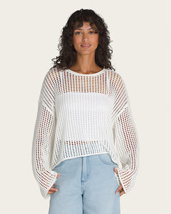 Vans Women's Mila Open Knit Crop Crew