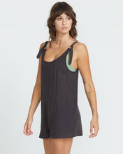 Load image into Gallery viewer, Volcom Women&#39;s Lil Tie Strap Romper