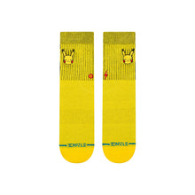 Load image into Gallery viewer, Pokemon x Stance Youth Pikachu Crew Sock