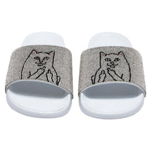 Load image into Gallery viewer, RIPNDIP Lord Nermal Rhinestone Slides