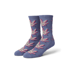 HUF Green Buddy Doodle Sock