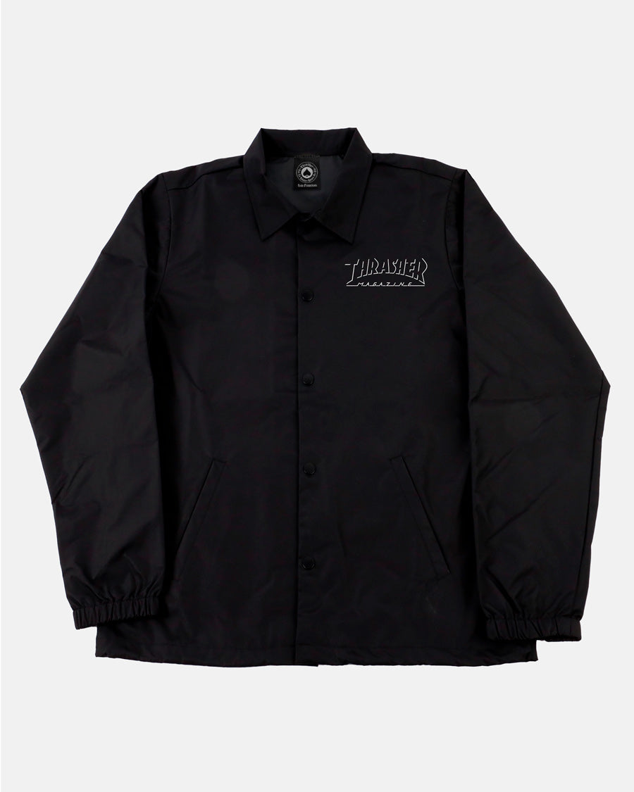 Thrasher Shadow Mag Logo Coach Jacket