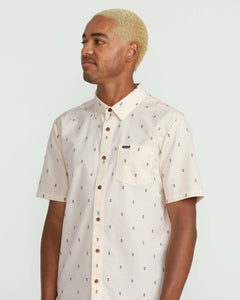 Volcom Men's Bankstone Button Up Tee