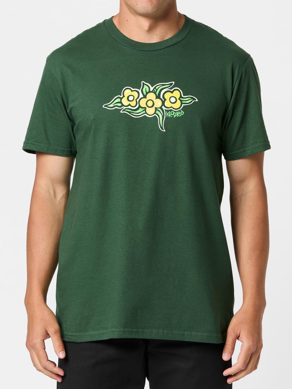 Krooked Flowers Tee