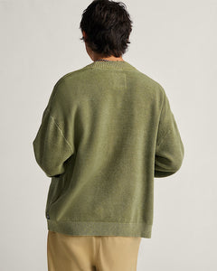 Vans Bayview Acid Wash Cardigan Sweater