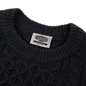 Souvenir Engineered Cable Knit Sweater