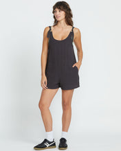 Load image into Gallery viewer, Volcom Women&#39;s Lil Tie Strap Romper