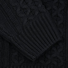 Load image into Gallery viewer, Souvenir Engineered Cable Knit Sweater