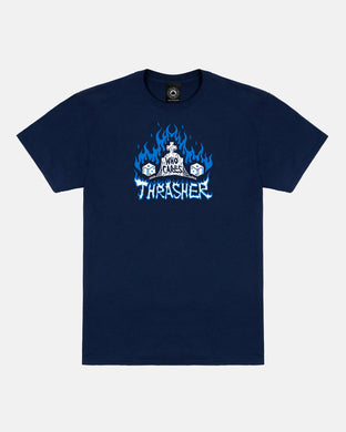Thrasher Who Cares by Neckface T-Shirt