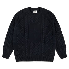 Load image into Gallery viewer, Souvenir Engineered Cable Knit Sweater