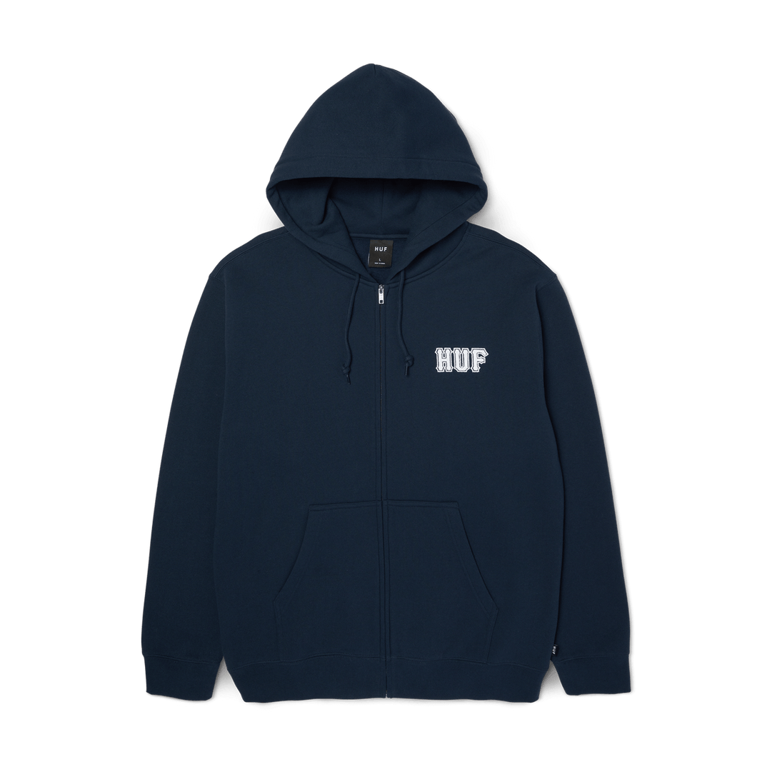 HUF Classic Logo Full Zip Hoodie