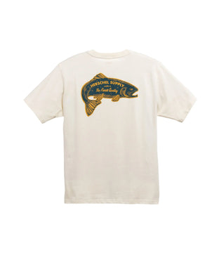 Herschel Men's Linocut Fish Tee