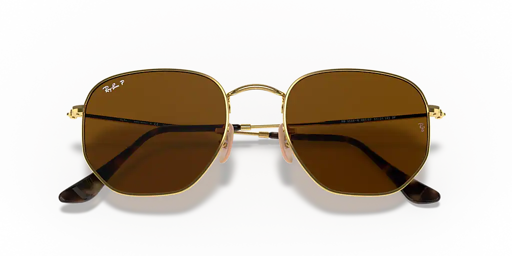Ray Ban RB3548 Hexagonal Sunglasses