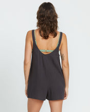 Load image into Gallery viewer, Volcom Women&#39;s Lil Tie Strap Romper