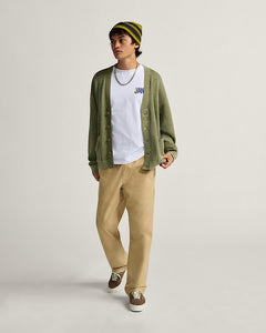 Vans Bayview Acid Wash Cardigan Sweater