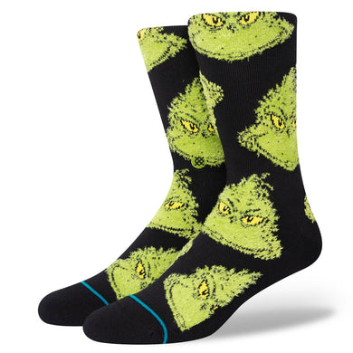 The Grinch x Stance The Mean One Crew Sock