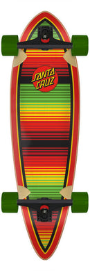 Santa Cruz Pintail Serape Dot Longboard