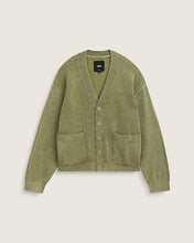 Load image into Gallery viewer, Vans Bayview Acid Wash Cardigan Sweater